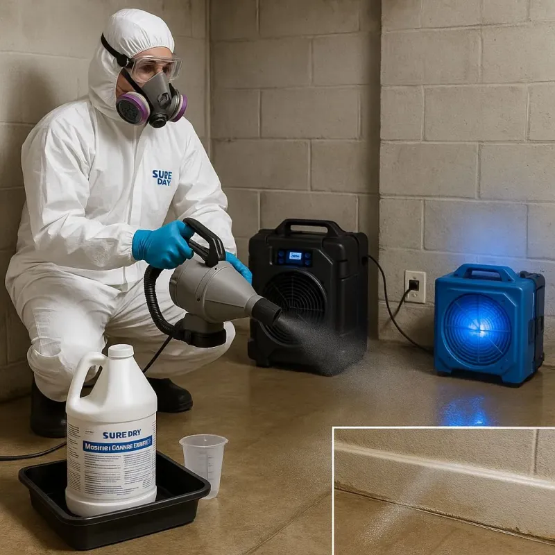 Sanitization and Odor Removal process in Clarkdale, AZ