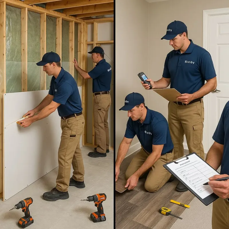 Repairs and Reconstruction process in Clarkdale, AZ